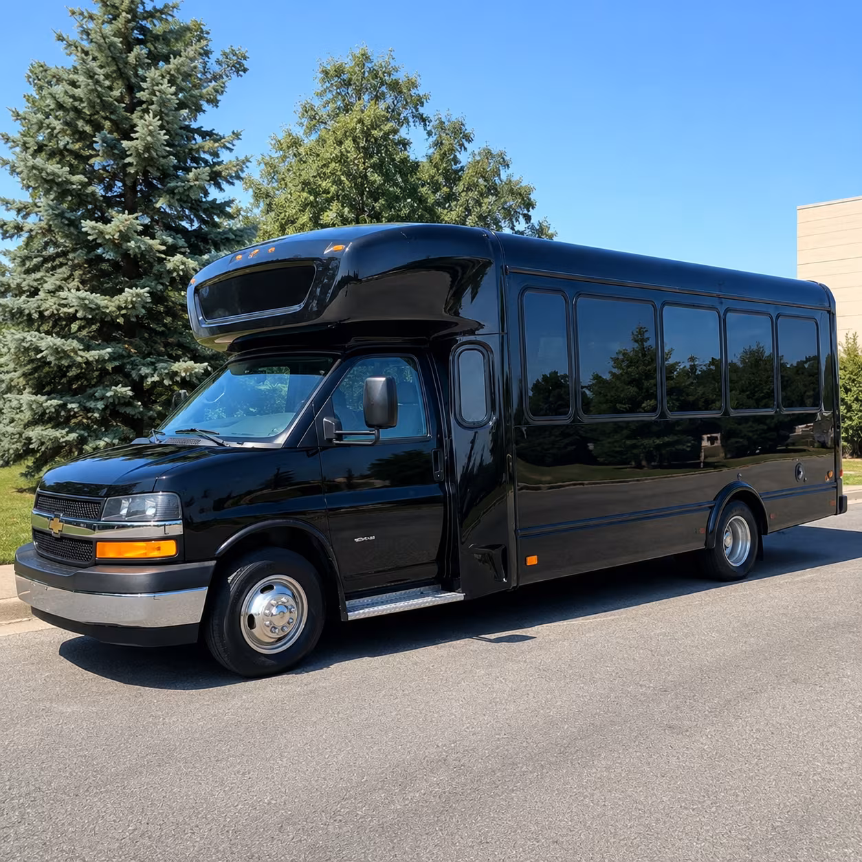 lake forest party bus booking step 1