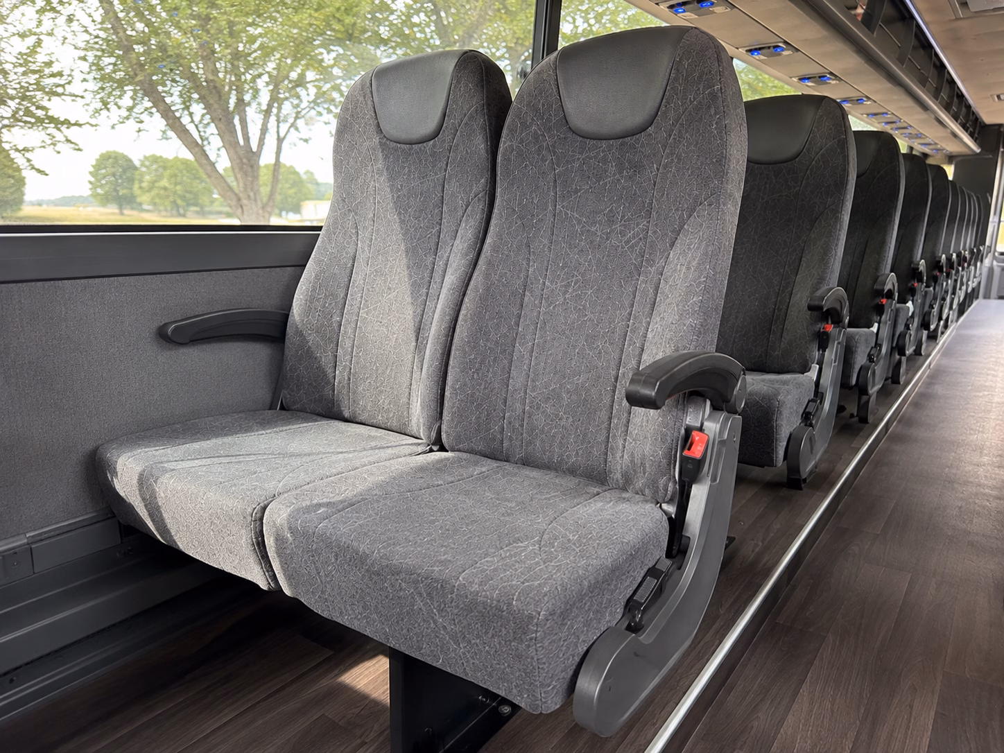 lake forest prom transportation onboard seating
