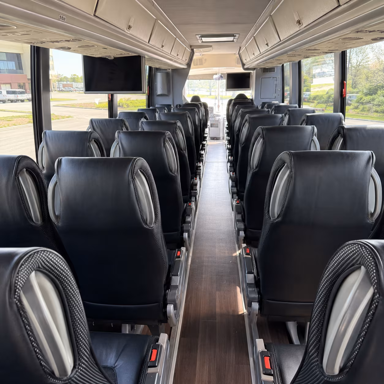 lake forest wedding transportation onboard seating